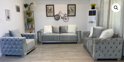 Acme (FS411) Grey SOFA SET